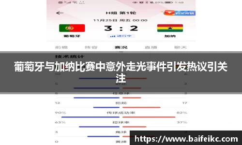 葡萄牙与加纳比赛中意外走光事件引发热议引关注